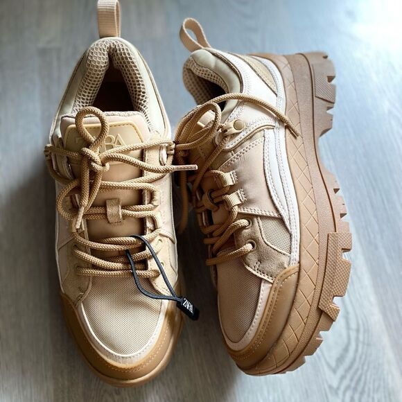 Zara combination sneakers boots new - Picture 4 of 5